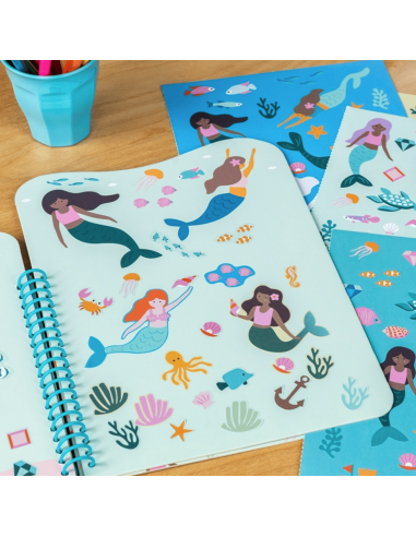 Livre de stickers "Sirènes" - Rex London