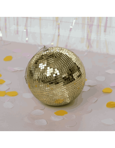 Boule à facettes disco Dorée 15 cm - Rex London