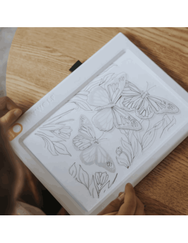 Tablette à dessin lumineuse Kidydraw-pad 8+...