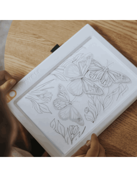 Tablette à dessin lumineuse Kidydraw-pad 8+ Animaux - Kidywolf