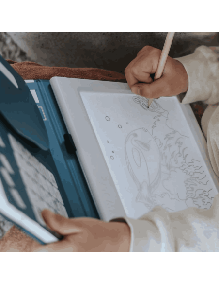 Tablette à dessin lumineuse Kidydraw-pad 8+ Animaux - Kidywolf