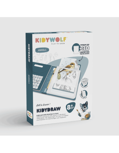 Tablette à dessin lumineuse Kidydraw-pad 8+...