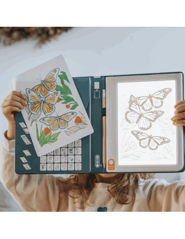 Tablette à dessin lumineuse Kidydraw-pad 8+...