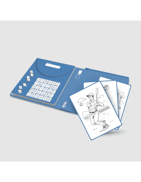 Recharge dessins Kidydraw-pad 8+ Sports - Kidywolf