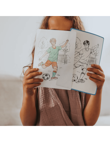 Recharge dessins Kidydraw-pad 8+ Sports - Kidywolf