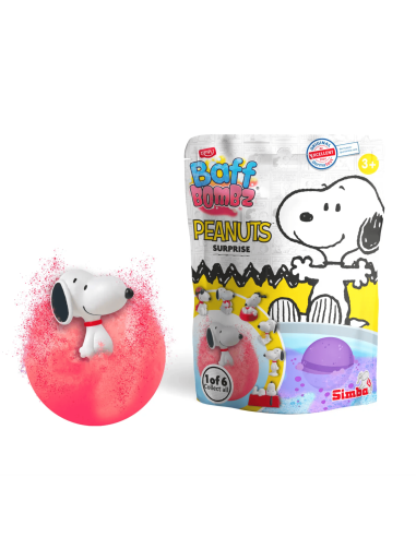 Bombe de bain surprise Snoopy