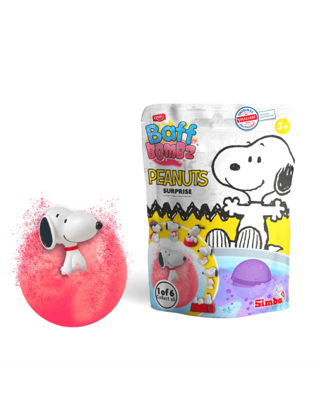 Bombe de bain surprise Snoopy