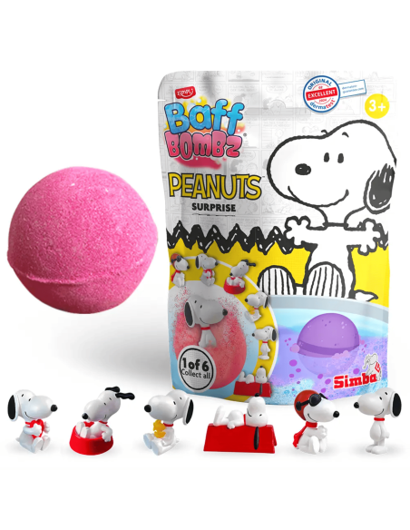 Bombe de bain surprise Snoopy