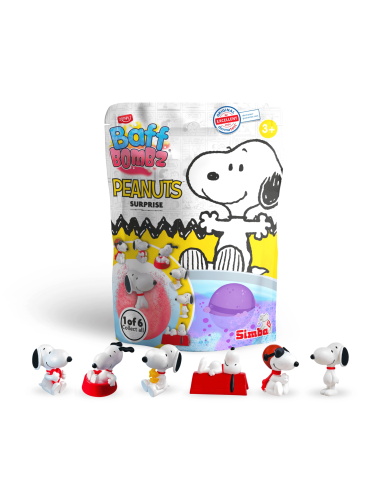 Bombe de bain surprise Snoopy