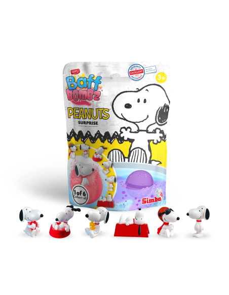 Bombe de bain surprise Snoopy
