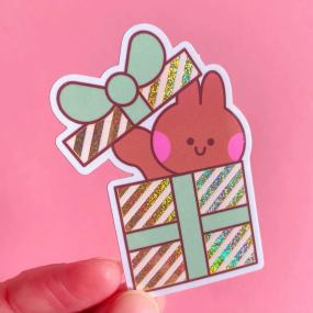 Autocollant Cadeau Surprise - Niniwanted
