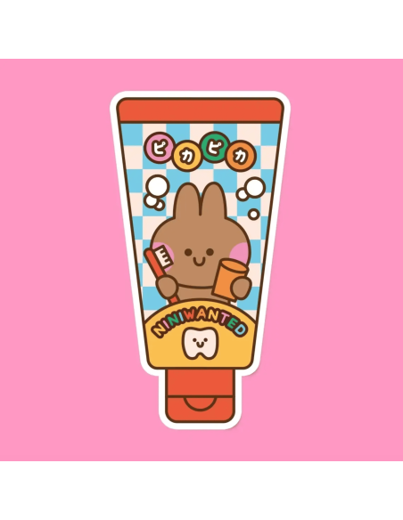 Autocollant Pika dentifrice - Niniwanted