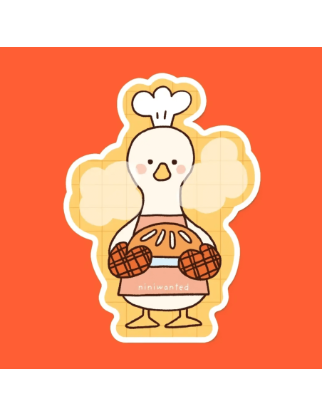 Autocollant Chef canard - Niniwanted