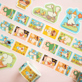 Masking tape Timbres Canards - Niniwanted 2