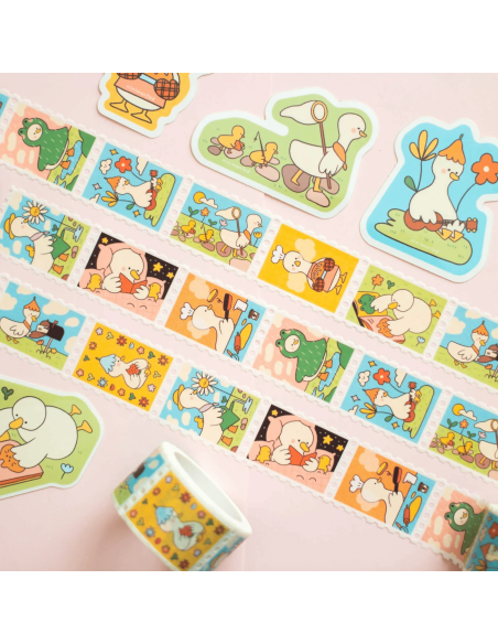 Masking tape Timbres Canards - Niniwanted