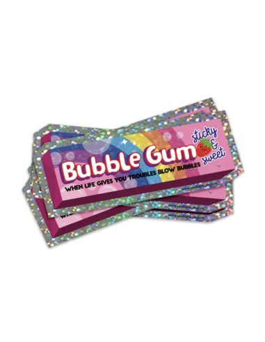 Autocollant pailleté Bubblegum -  Studio Inktvis