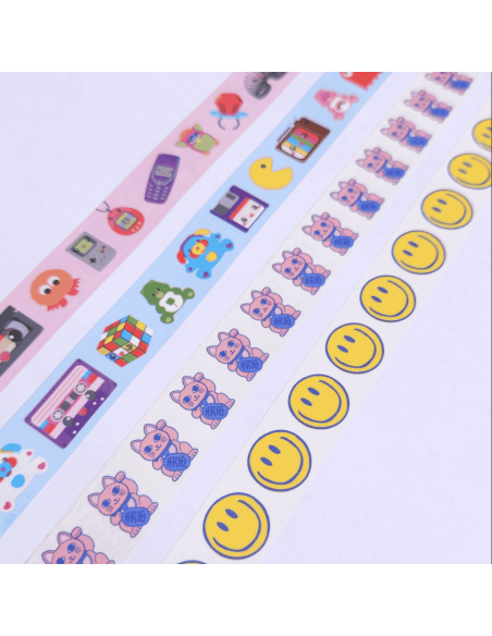 Masking tape Smiley - Studio Inktvis
