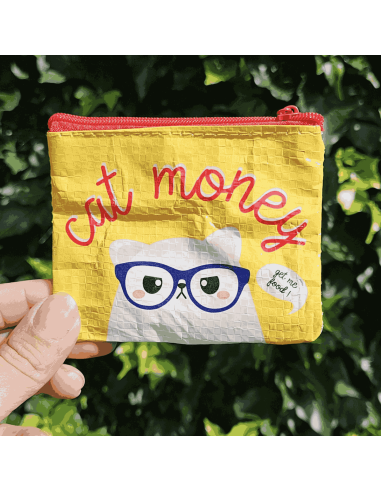 Mini porte-monnaie Chat - Studio Inktvis