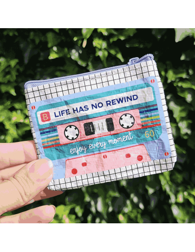 Mini porte-monnaie Cassette - Studio Inktvis