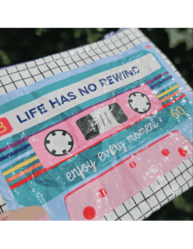 Mini porte-monnaie Cassette - Studio Inktvis