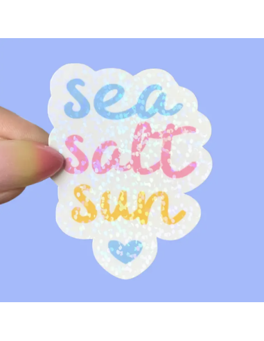 Autocollant "Sea salt sun" - Atelier Naholi