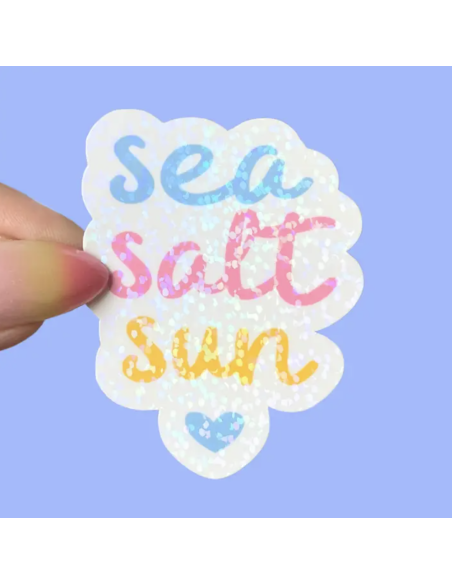 Autocollant "Sea salt sun" - Atelier Naholi