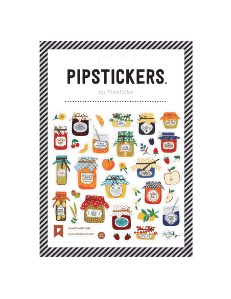 Autocollants Bocaux Conserves - Pipsticks