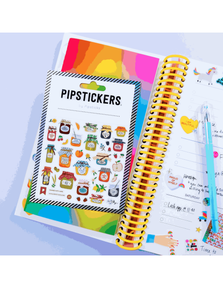 Autocollants Bocaux Conserves - Pipsticks