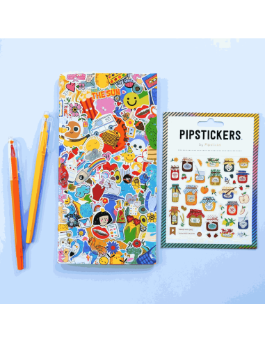 Autocollants Bocaux Conserves - Pipsticks