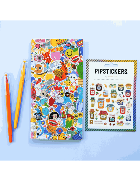 Autocollants Bocaux Conserves - Pipsticks