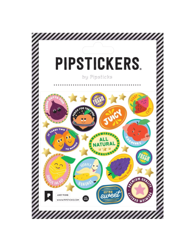 Autocollants Etiquettes de fruits - Pipsticks