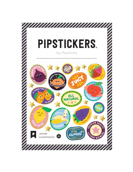 Autocollants Etiquettes de fruits - Pipsticks