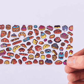 Autocollant stickers Boutique French bakery - Omy Brest 2