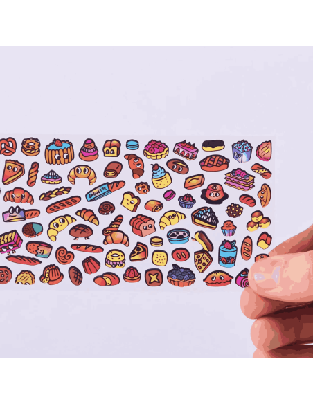 Autocollant stickers Boutique French bakery - Omy