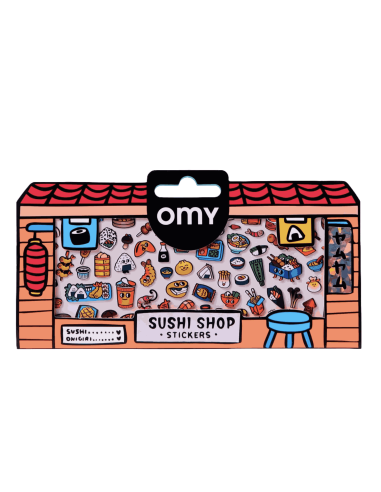 Stickers Boutique Sushi shop - Omy