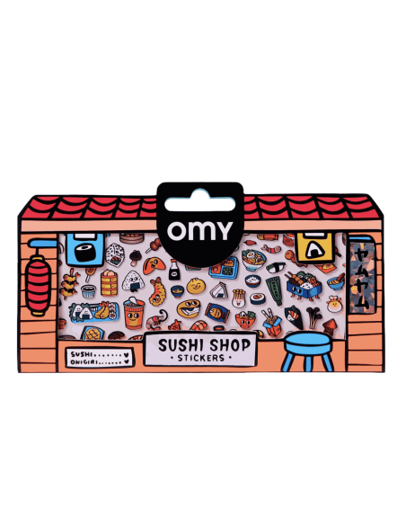 Stickers Boutique Sushi shop - Omy