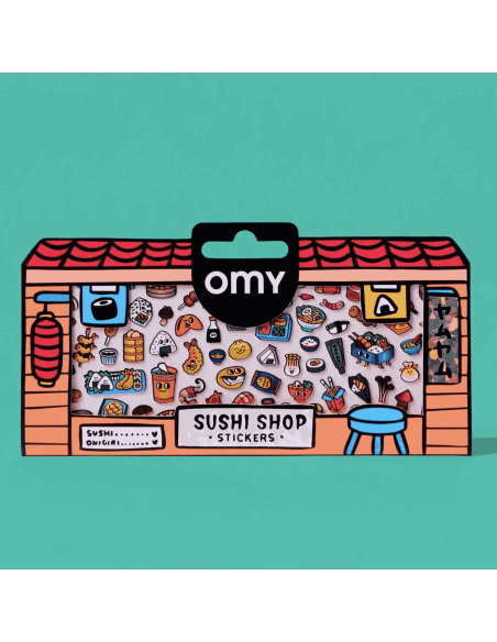 Stickers Boutique Sushi shop - Omy