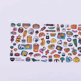 Stickers Boutique Sushi shop - Omy 2