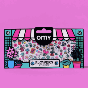 Stickers Boutique Flowers - Omy