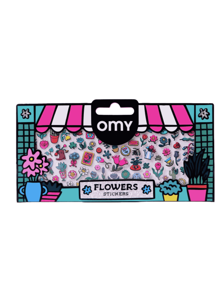 Stickers Boutique Flowers - Omy