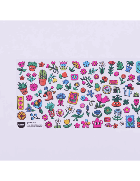 Stickers Boutique Flowers - Omy