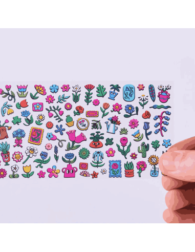 Stickers Boutique Flowers - Omy