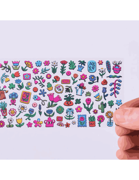 Stickers Boutique Flowers - Omy
