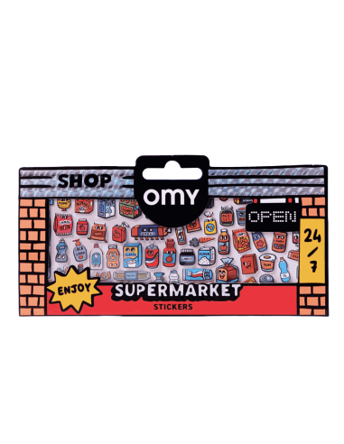 Stickers Boutique Supermarket - Omy