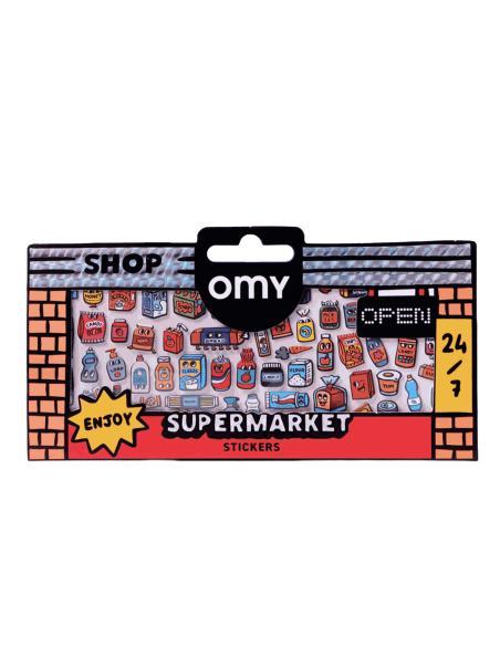 Stickers Boutique Supermarket - Omy