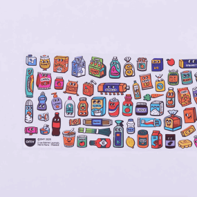 Stickers Boutique Supermarket - Omy 2