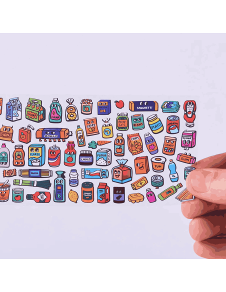 Stickers Boutique Supermarket - Omy