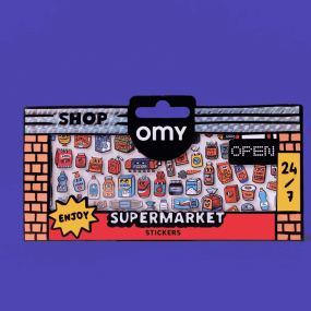 Stickers Boutique Supermarket - Omy