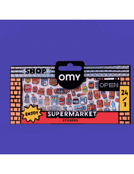 Stickers Boutique Supermarket - Omy