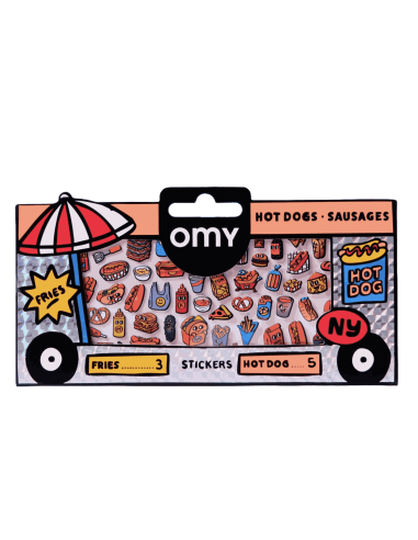 Stickers Boutique Hot dog - Omy